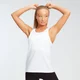 Camiseta sin mangas Racer Back Essentials Training para mujer de MP - Blanco