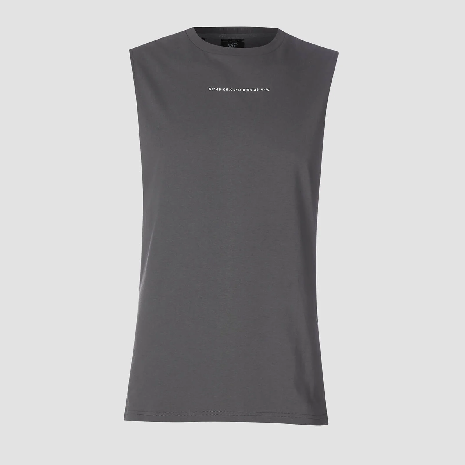 Camiseta Sin Mangas y Sisas Caídas Rest Day Coordinates - Carbon - XS Imagen 1
