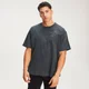 Camiseta Rest Day Staggered Slogan - Negro