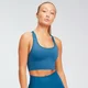 Sujetador deportivo con tirantes cruzados y sin costuras Shape Ultra para mujer - Pilot Blue