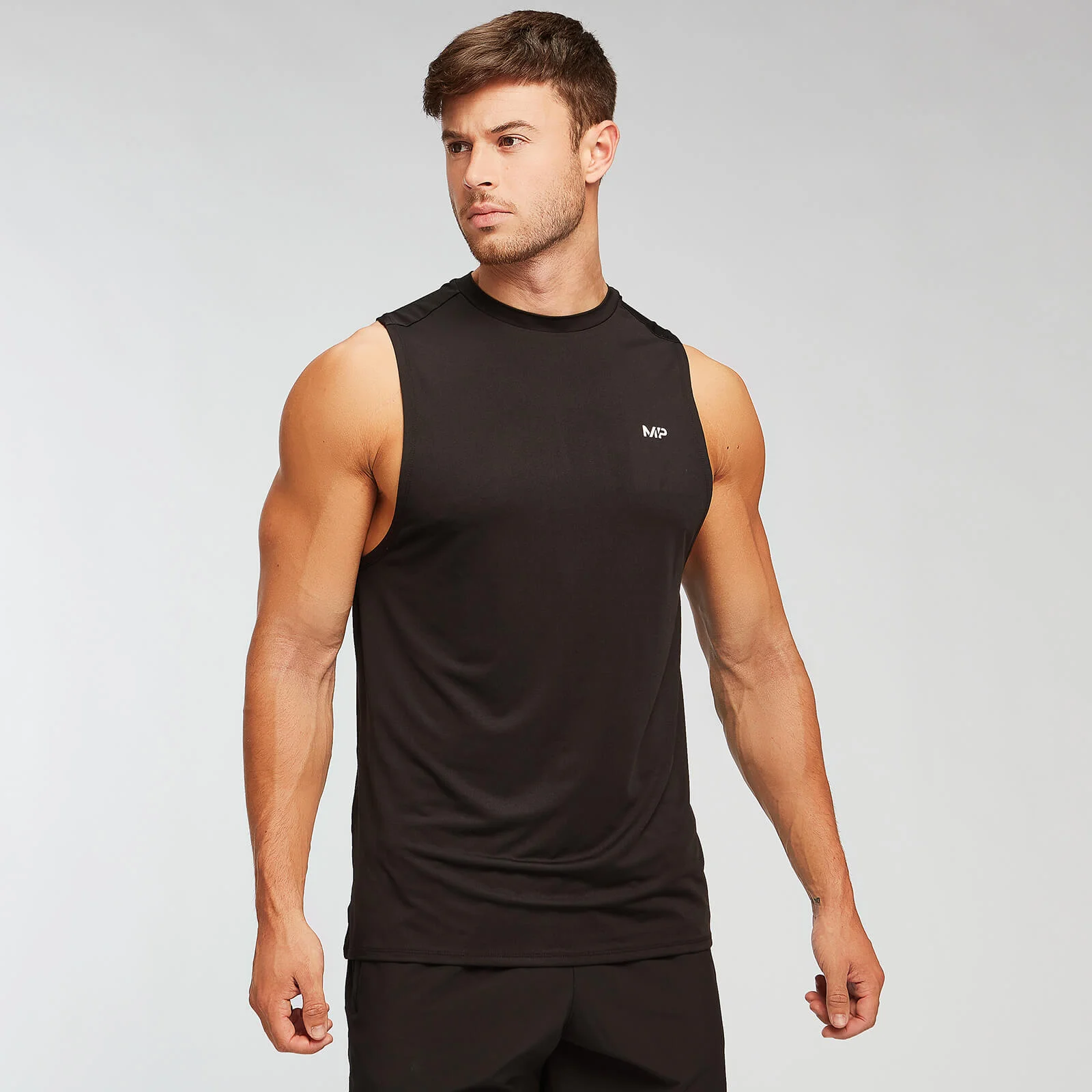Camiseta sin mangas Training para hombre de MP - Negro - XS Imagen 1