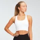 Sujetador deportivo con tirantes cruzados y sin costuras Shape Ultra para mujer - Blanco