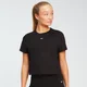 Camiseta corta Essentials para mujer de MP - Negro