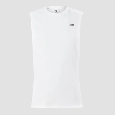 Camiseta Sin Mangas para Hombre Pack de 2 - Blanco/Negro - XXS Imagen 6