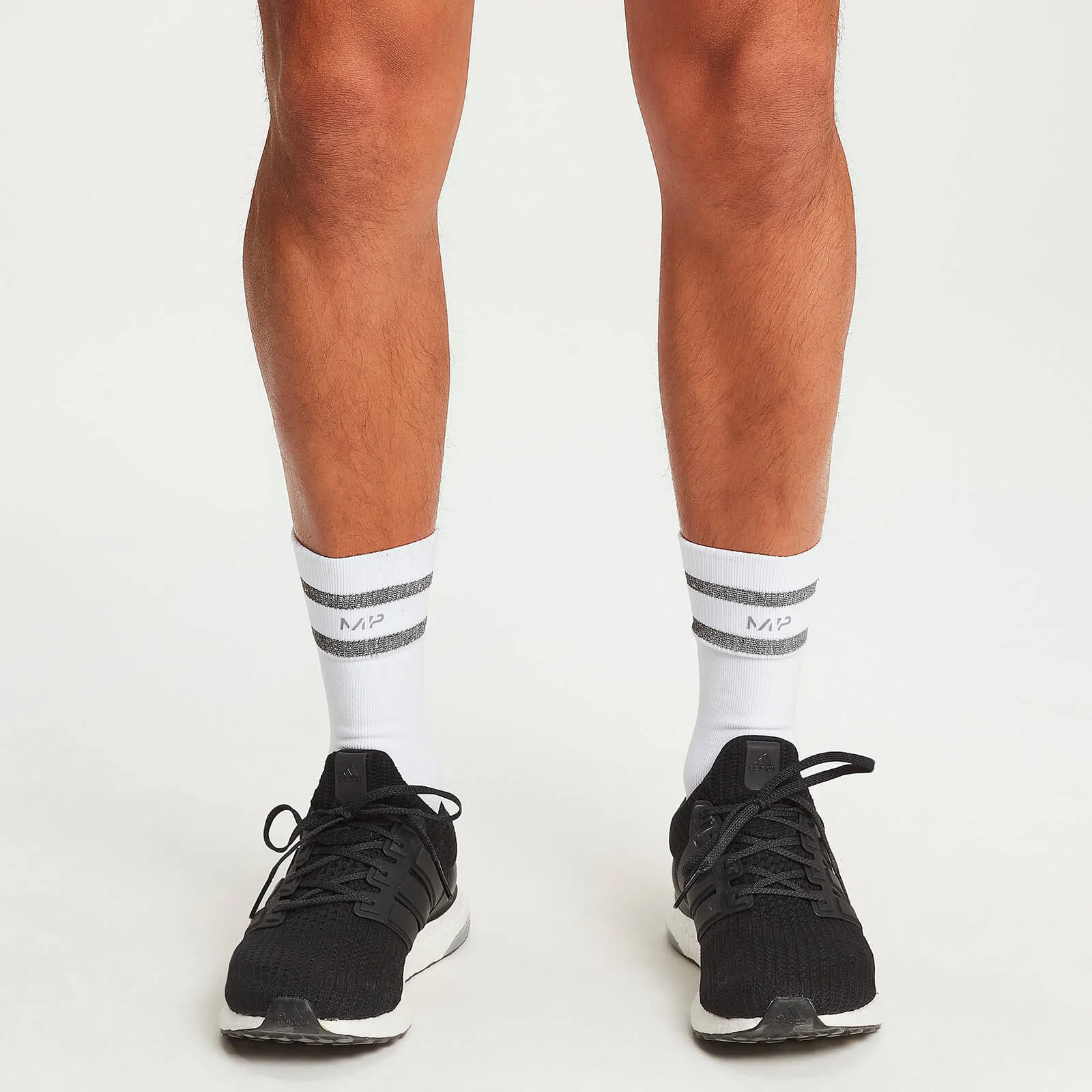 MP Reflective Crew Socks - White - UK 6-8 Imagen 1