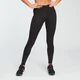 Mallas con superposición Geo Print para mujer - Negro