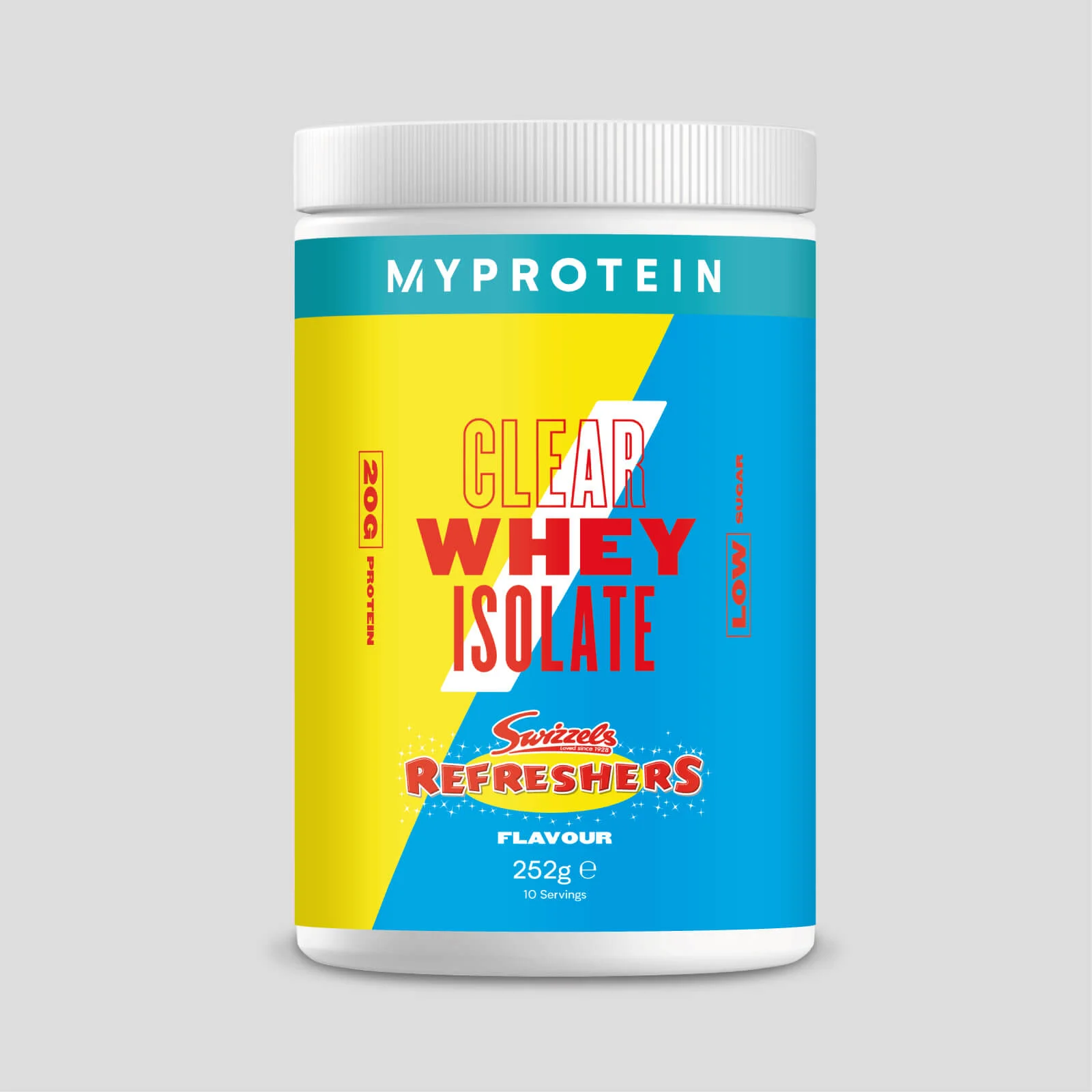Clear Whey Isolate – Edición Swizzels - 10raciones - Refreshers Imagen 1