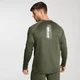 Camiseta de Manga Larga Printed Training de Hombre - Army Green