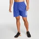 Pantalón corto de entrenamiento estampado para hombre - Cobalto