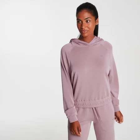 Sudadera con capucha Composure para mujer - Rosa palo