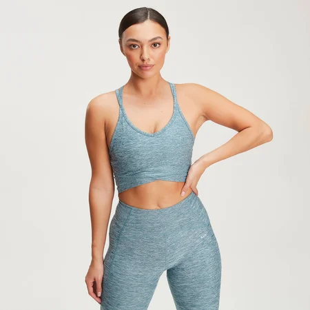 Sujetador deportivo Composure para mujer - Verde Deep Lake