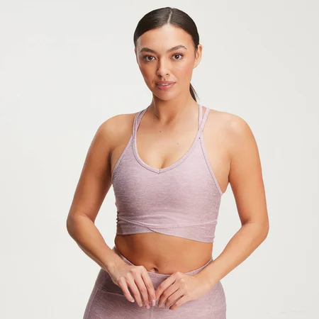 Sujetador deportivo Composure para mujer - Rosa palo
