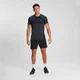 Camiseta de manga corta sin costuras Essentials para hombre - Carbon Marl