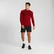 Camiseta de manga larga sin costuras Essentials para hombre - Danger Marl