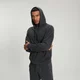 Sudadera con capucha Training para hombre - Negro lavado