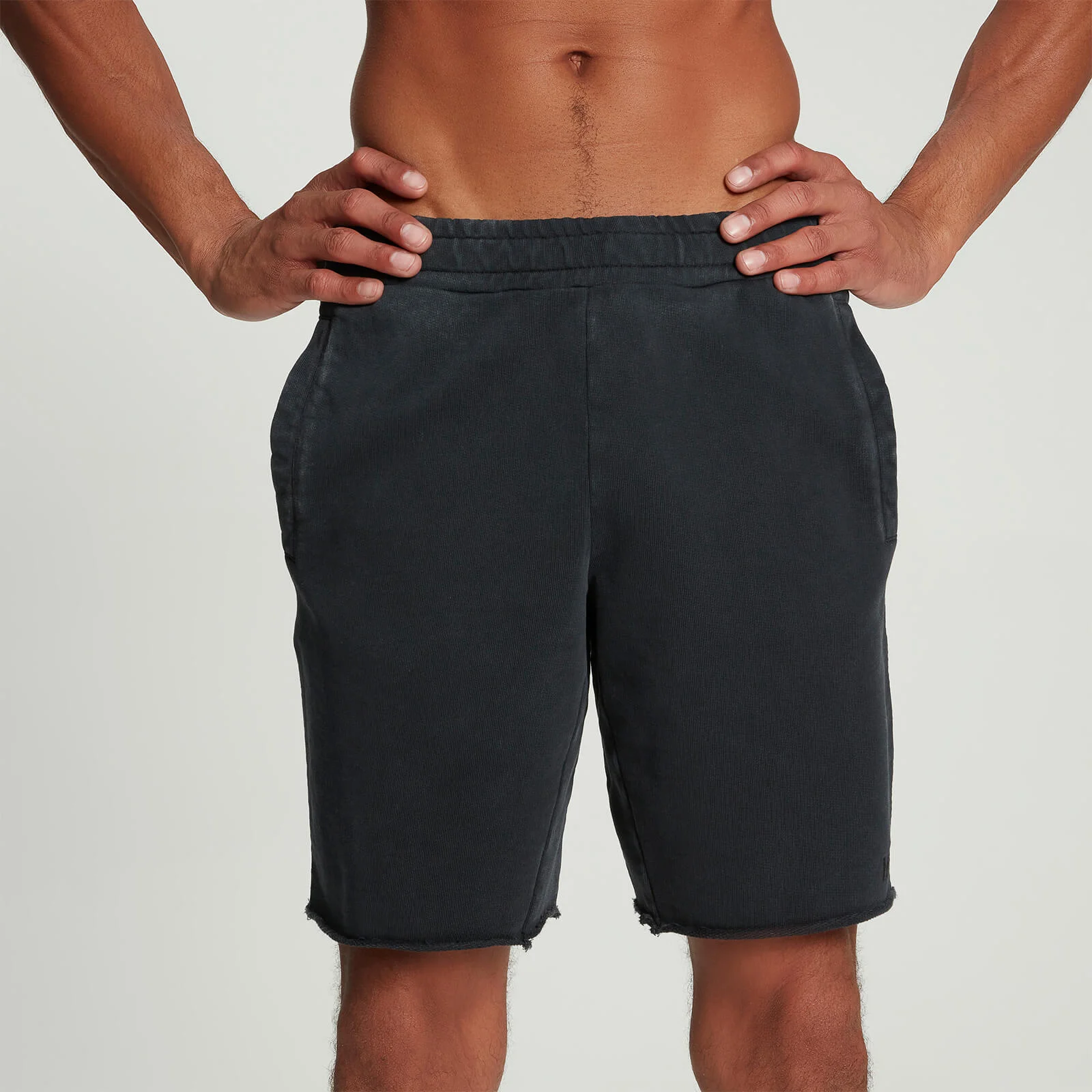 Pantalón corto Training para hombre - Negro lavado - XS Imagen 1