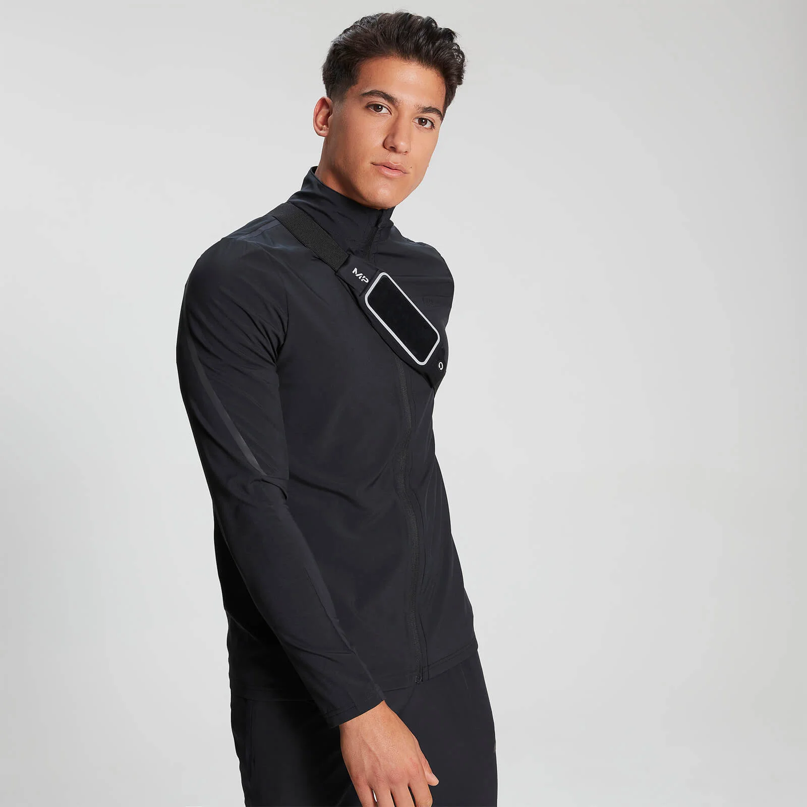 Sudadera fina Velocity para hombre - Negro - XS Imagen 1