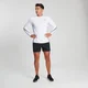 Camiseta de manga larga Velocity para hombre - Blanco