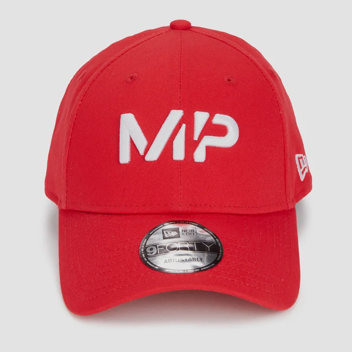 Gorra de béisbol MP NEW ERA 9FORTY - Roja/Blanca