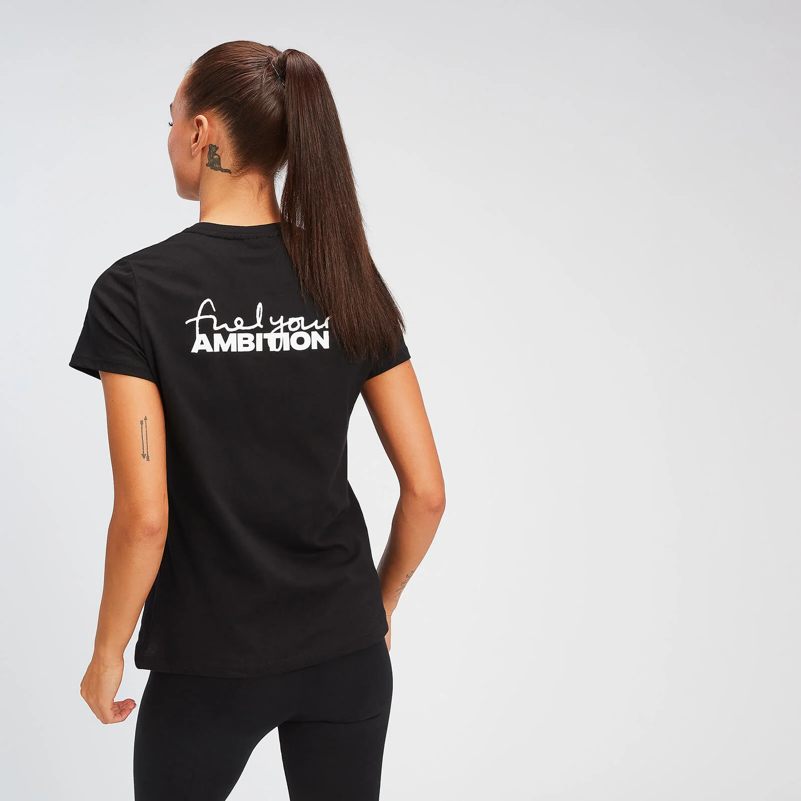 Camiseta estampada Fuel Your Ambition para mujer de MP - Negro - XXS Imagen 1