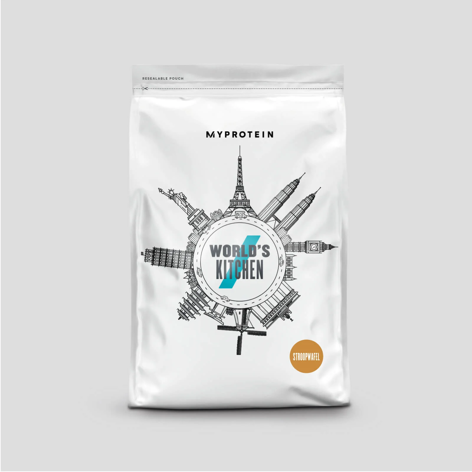 Myprotein Impact Whey Protein, Stroopwafel, 1kg Imagen 1