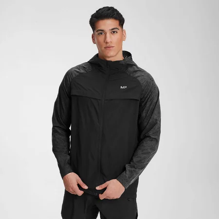 Chaqueta de running compresible Velocity para hombre de MP - Negro