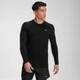 Camiseta de manga larga Velocity para hombre de MP - Negro