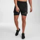 Pantalón corto 2 en 1 Velocity para hombre de MP - Negro