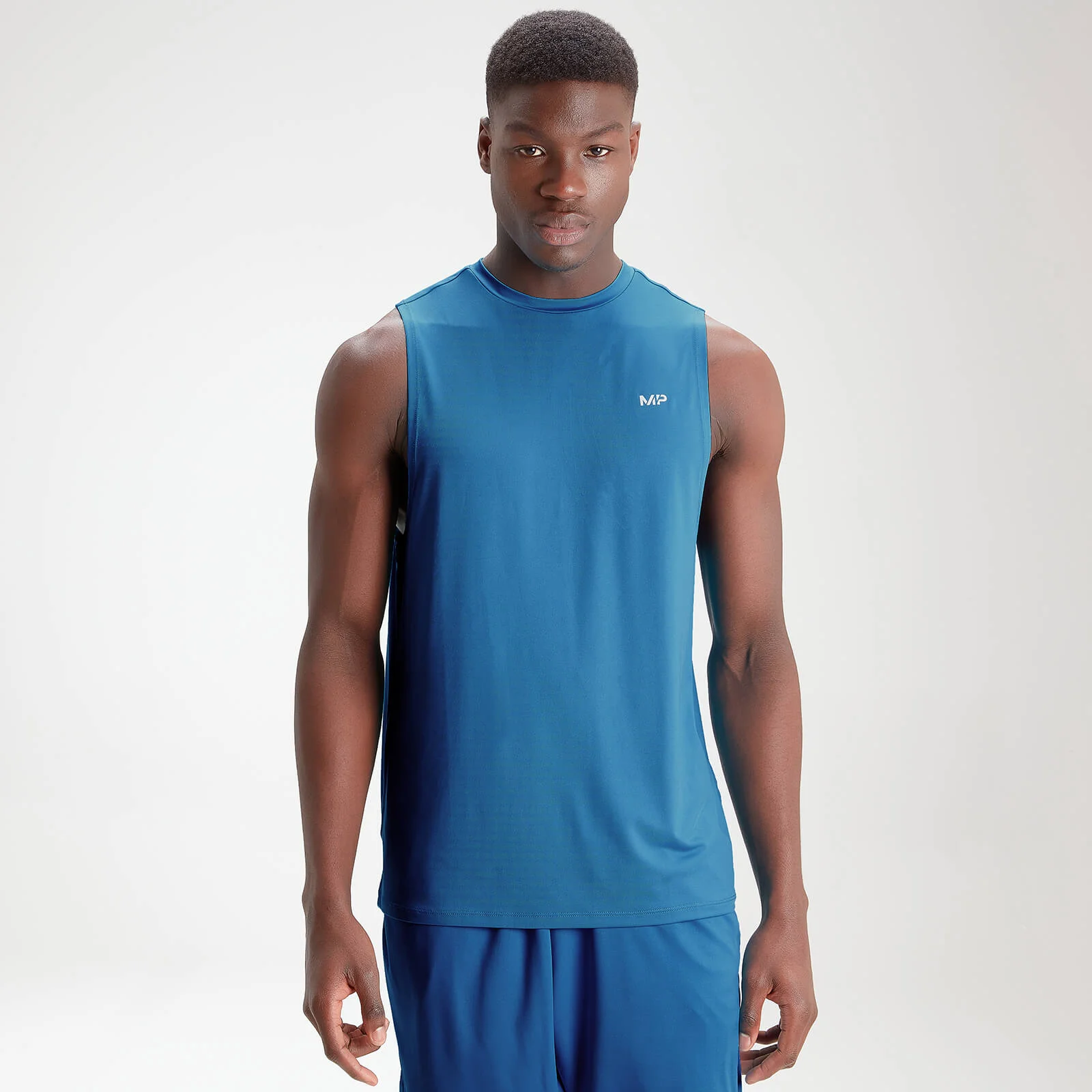 MP Men's Essentials Training Tank - Aqua - XXS Imagen 1