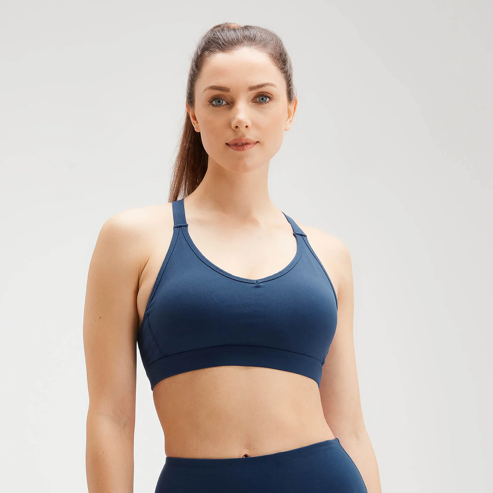 MP Women's Power Mesh Sports Bra - Dark Blue - XS Imagen 1