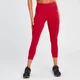 Mallas 3/4 Power para mujer de MP - Rojo