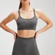 Sujetador deportivo Originals para mujer de MP - Gris carbón