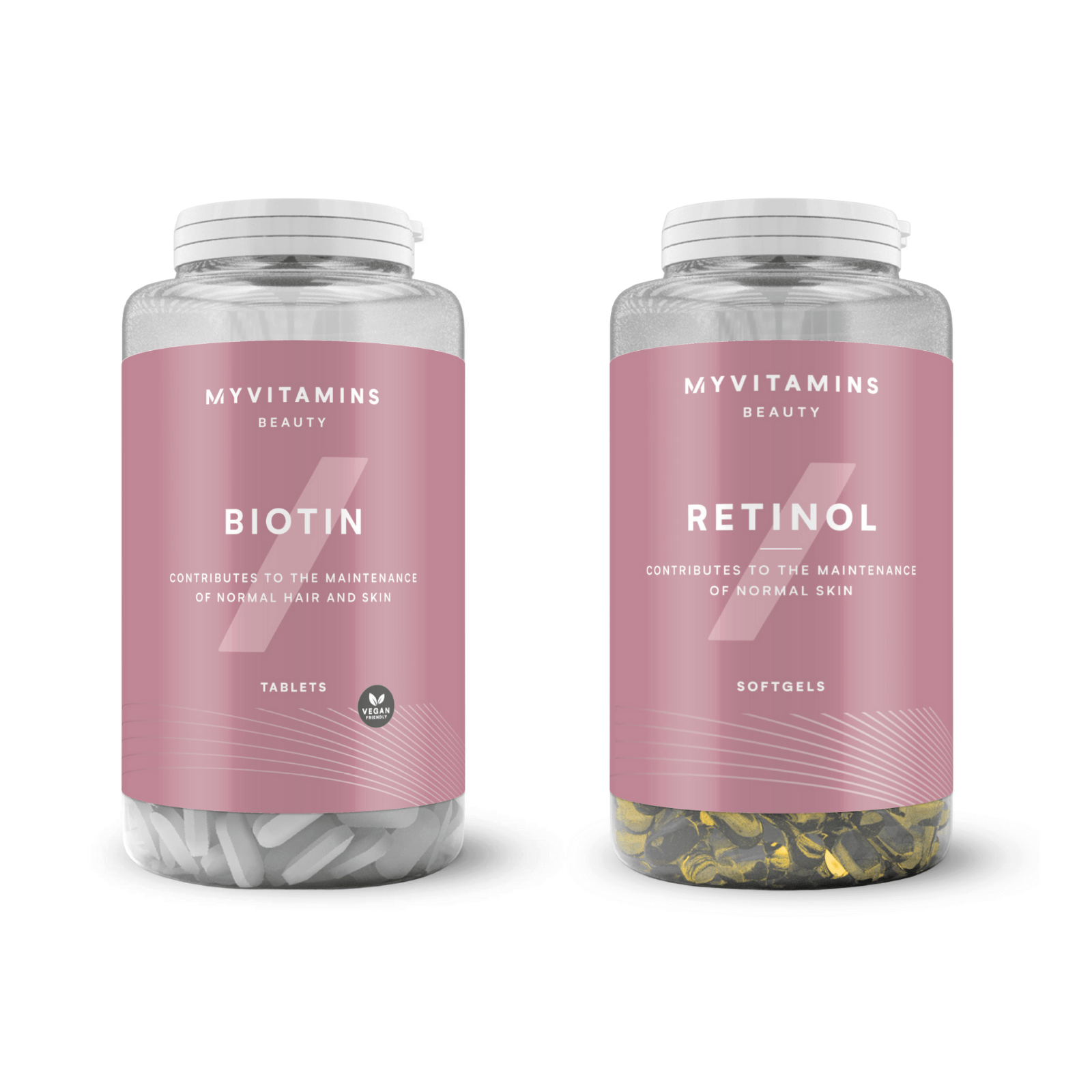 Pack de Biotina y Retinol - 90Tabletas Imagen 1