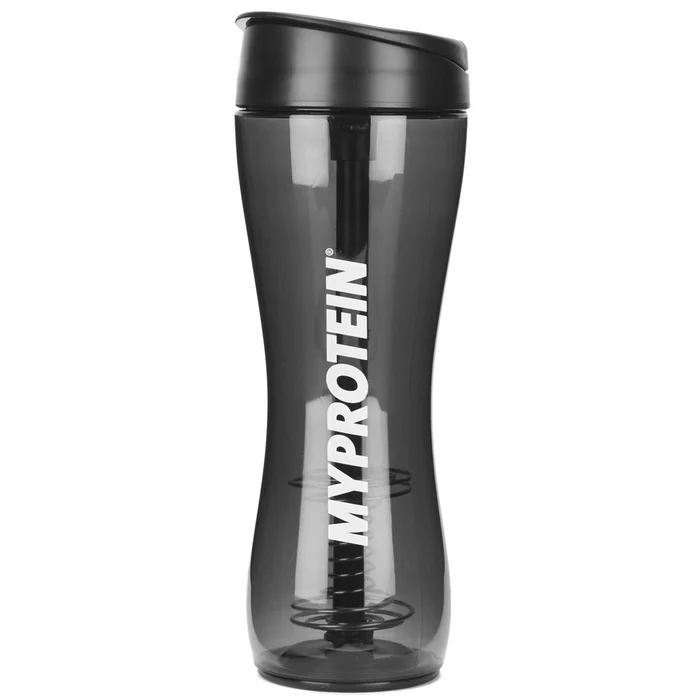 Botella de Agua y Mezclador de Proteínas Trimr - Negro