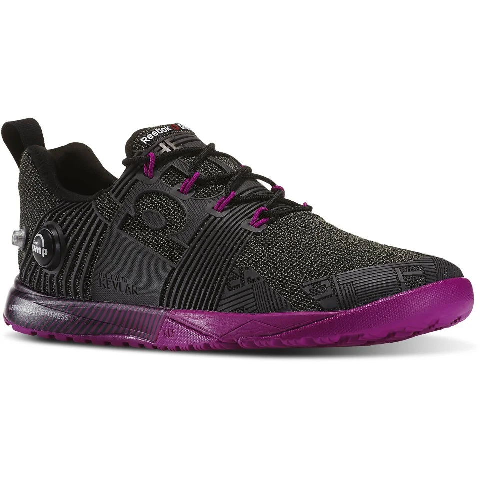 Reebok Women's CrossFit Nano Pump Fusion Trainers - Black/Purple Imagen 1