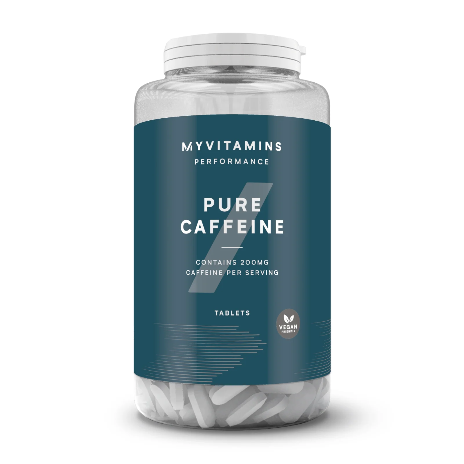 Cafeína Pura Comprimidos - 100Tabletas Imagen 1