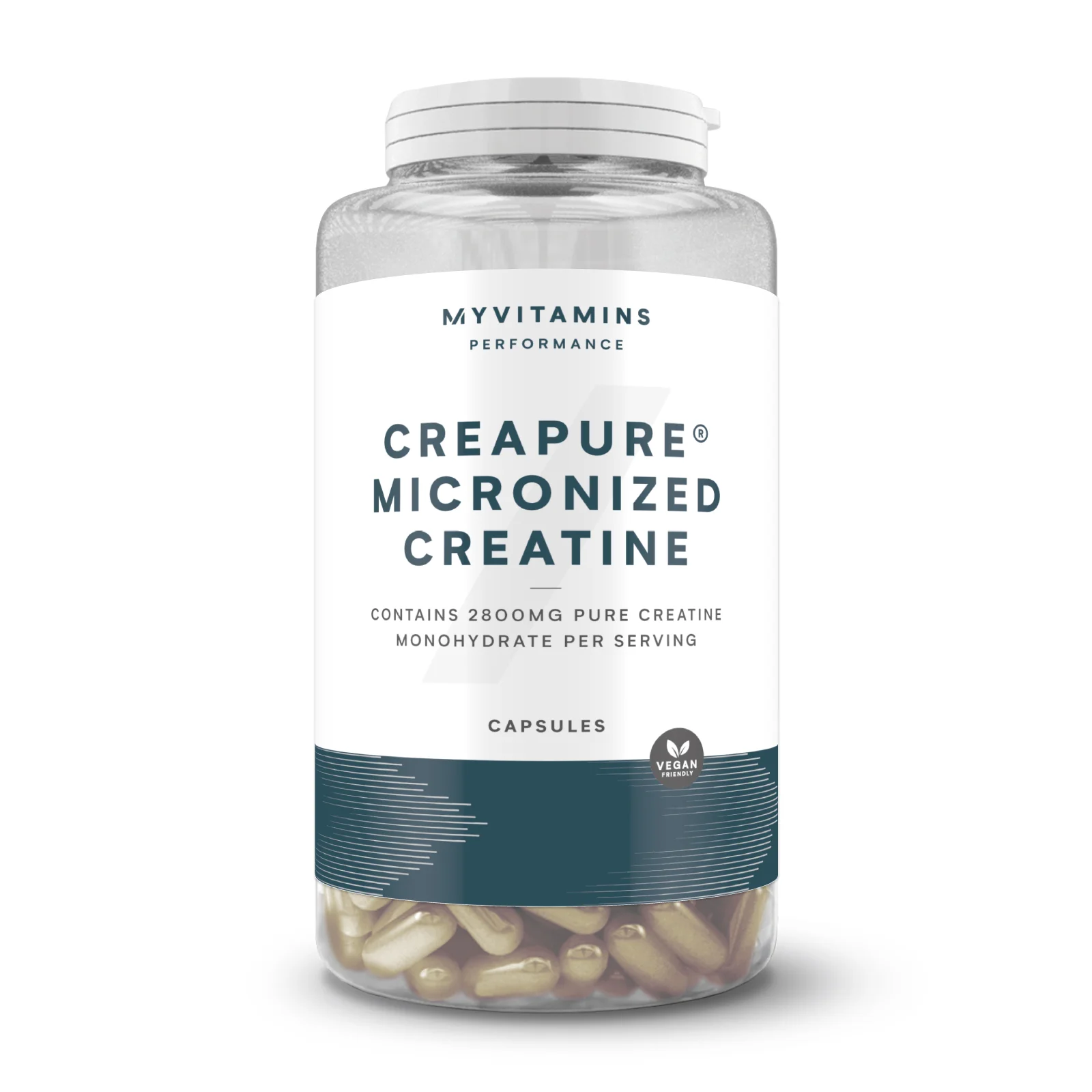 Creatina Micronizada Creapure® Cápsulas - 245Cápsulas Imagen 1