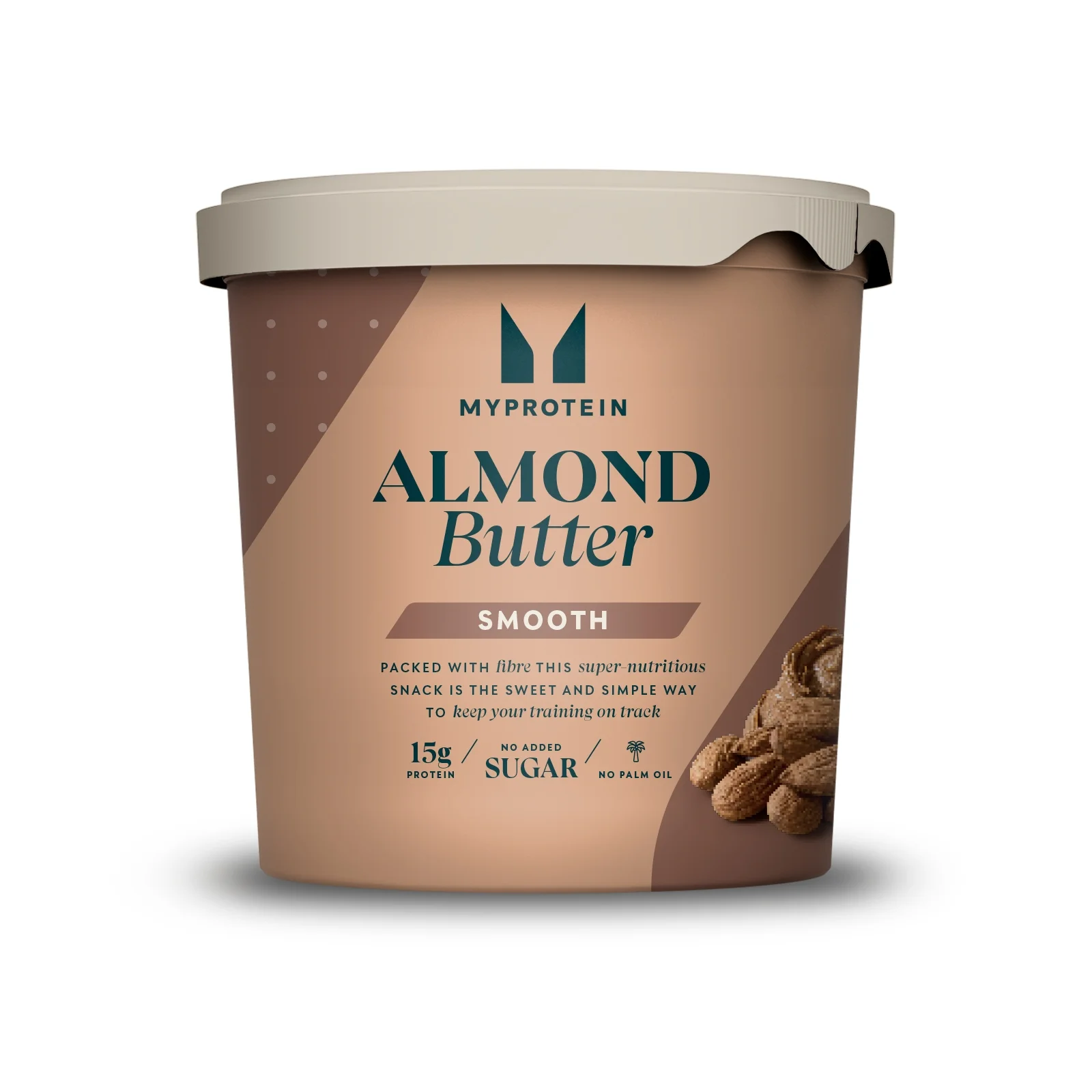 Mantequilla de Almendra Natural - 1kg - Original Suave Imagen 1