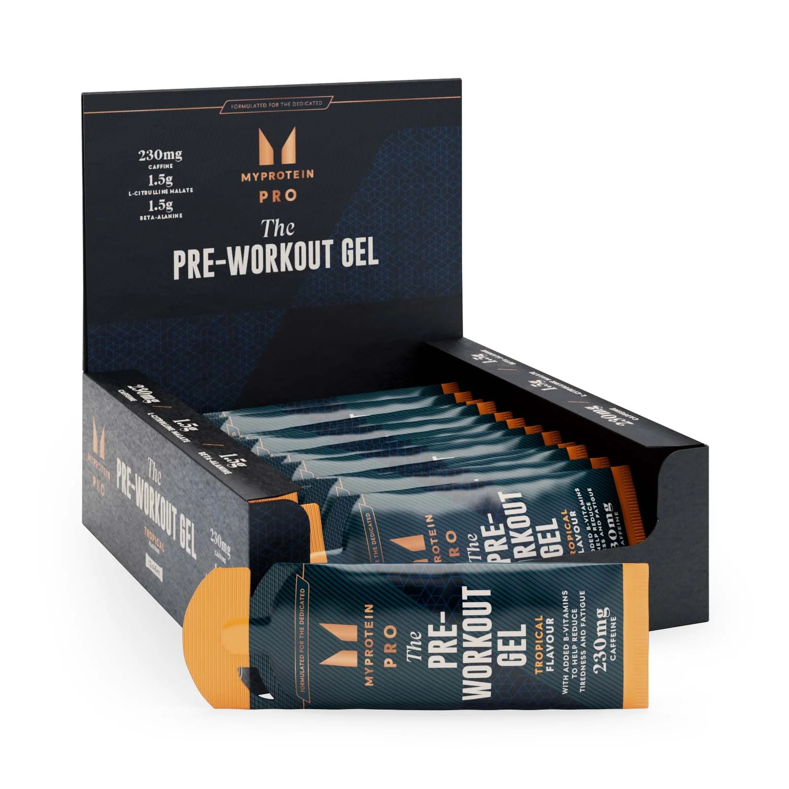 Gel Pre-Entreno - 12 x 50g - Tropical Imagen 1