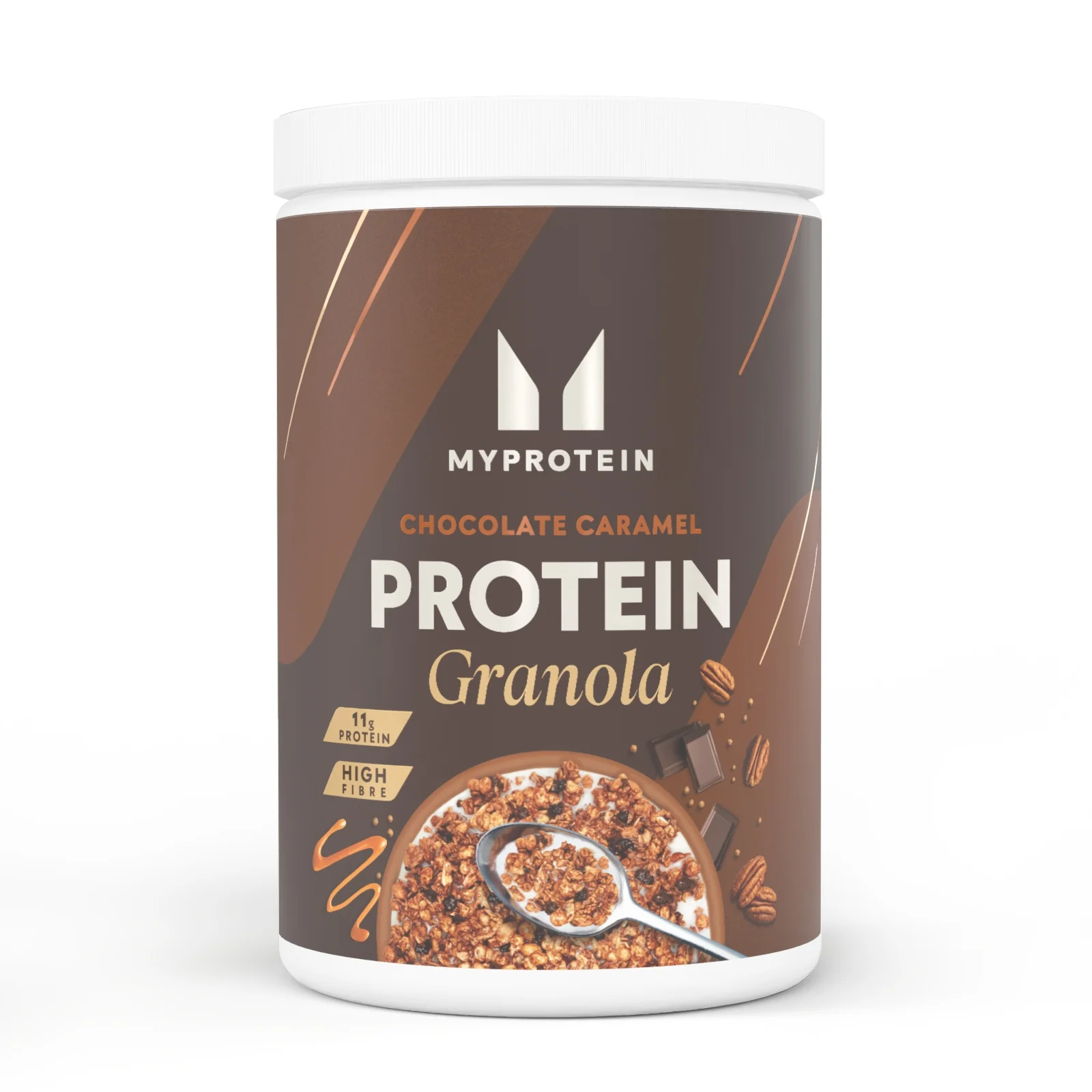 Granola Proteica - Chocolate y Caramelo Imagen 1