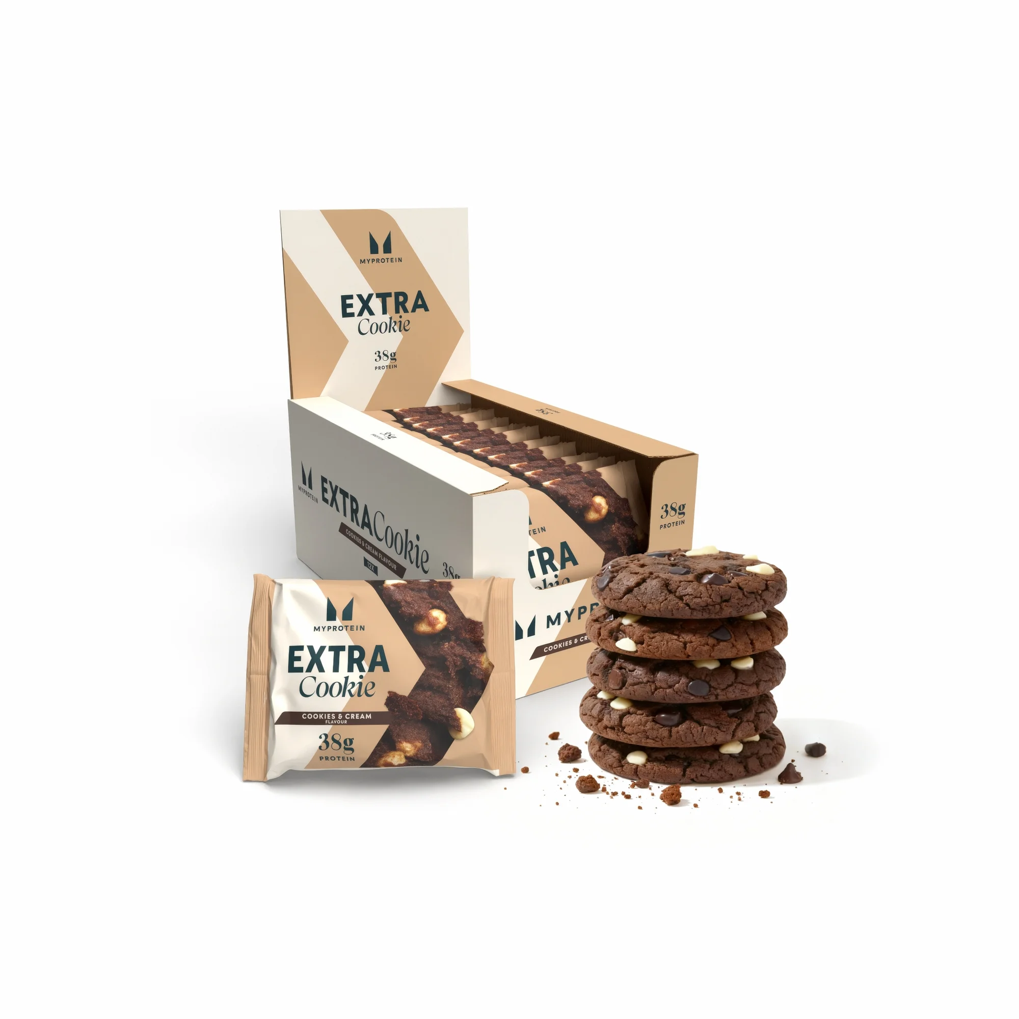 Cookie Proteica - 12 x 75g - Crema de Cookies Imagen 1