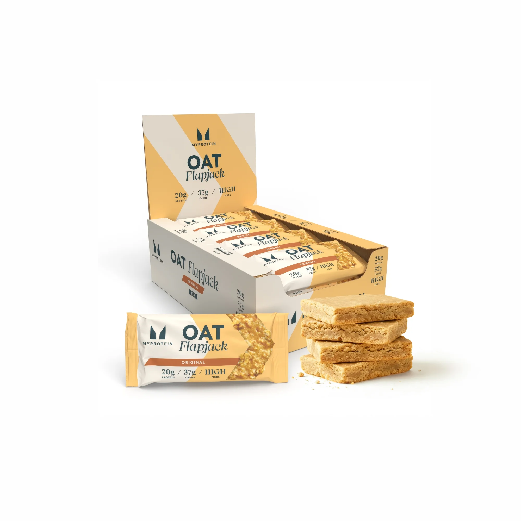Flapjack Proteica - Traditional Oat Imagen 1