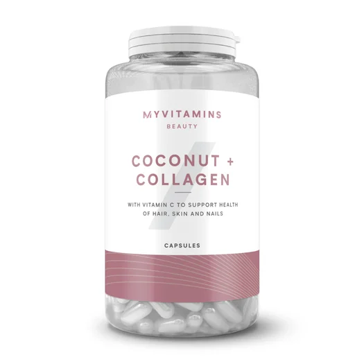 Cápsulas de Coco y Colágeno - 180 CAPSULES - 90raciones
