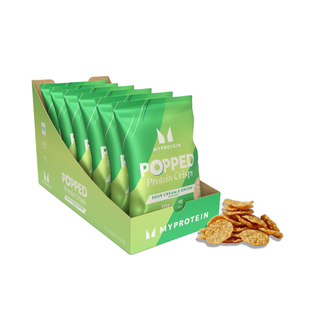 Patatas fritas proteicas