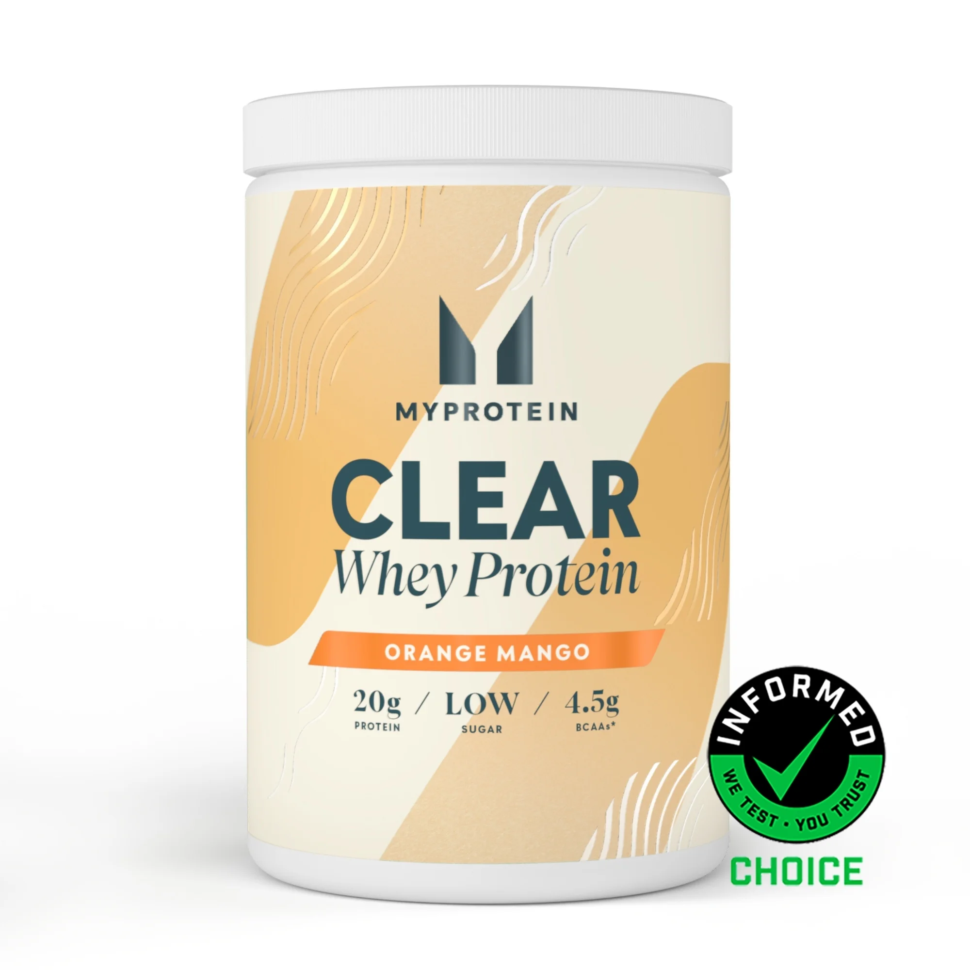 Clear Whey Isolate - 520g - 20raciones - Naranja y Mango Imagen 1