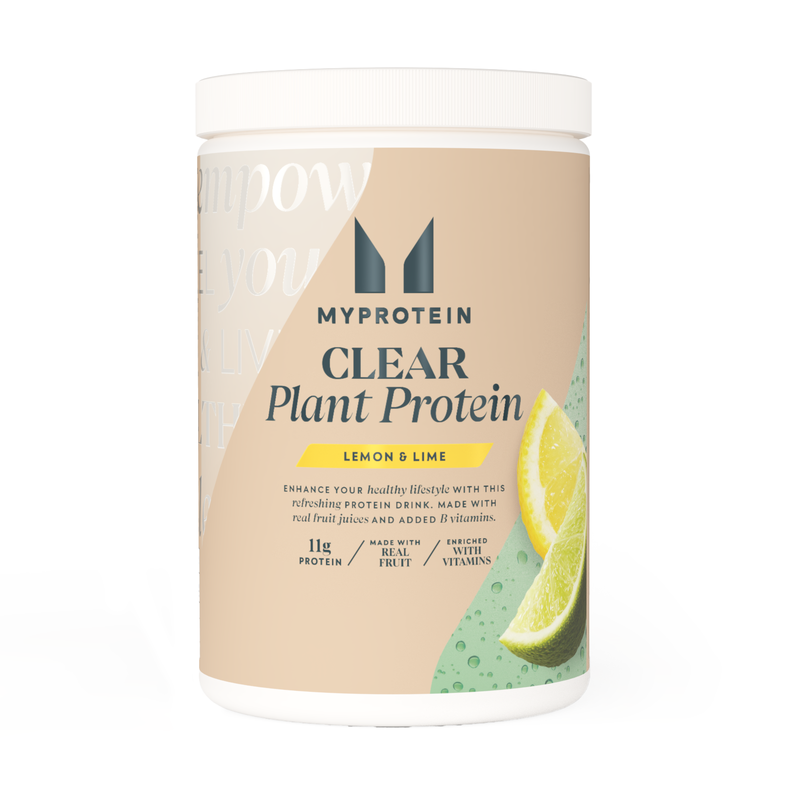Clear Vegan Protein - 20raciones - Lima y Limón Imagen 1