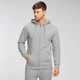 Sudadera con capucha y cremallera integral para hombre de MP - Gris jaspeado