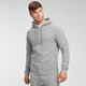 Sudadera con capucha y cremallera Form para hombre de MP - Gris jaspeado