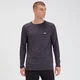 Camiseta de Manga Larga Performance - Black Marl