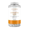 Cápsulas de vitamina D3 y K2